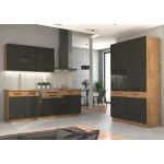 Visoka omara PARIZ 60D . Kuhinjo PARIZ je možno naročiti v kompletu (Kuhinjska bloka PARIZ) ali pa po posameznih elementih po vaši izbiri. Visoka omara