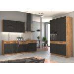 Visoka omara PARIZ 60D 6 . Kuhinjo PARIZ je možno naročiti v kompletu (Kuhinjska bloka PARIZ) ali pa po posameznih elementih po vaši izbiri. Visoka omara