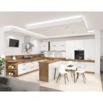 Visoka omara PARIZ GLOS 60D 5 . Kuhinjo PARIZ je možno naročiti v kompletu (Kuhinjska bloka PARIZ) ali pa po posameznih elementih po vaši izbiri. Visoka