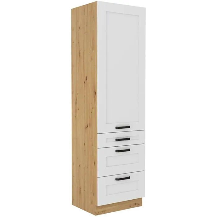 Visoka omara VANESA 60D 3P . Kuhinjo VANESA je možno naročiti v kompletu (Kuhinjski bloki VANESA) ali pa po posameznih elementih po vaši izbiri. Visoka