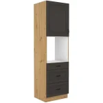 Visoka omara za pečico PRESTIGE 60D 3P . Kuhinjo PRESTIGE je možno naročiti v kompletu (Kuhinjski bloki PRESTIGE) ali pa po posameznih elementih po vaši