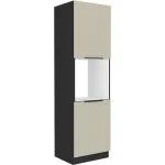 Kuhinjo SINTIA je možno naročiti v kompletu (Kuhinjski bloki SINTIA) ali pa po posameznih elementih po vaši izbiri. Visoka omara za pečico SINTIA 60 je