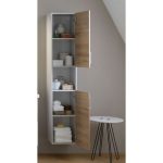 VISOKA OMARICA KOLPA SAN E 1702 GRAY/OAK - slika 4