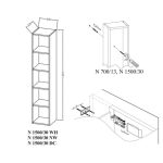 VISOKA OMARICA KOLPA SAN N 1500/30 NW VERTIKALNA - slika 6