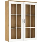 Vitrina FAJA 3 je eleganten kos pohištva,ki popestri vaš prostor s svojo eleganco in prefinjenostjo. Primerna je za vsak prostor, tako za dnevno sobo,