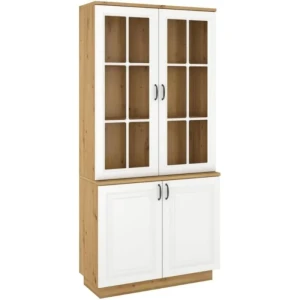 Vitrina FAJA 3 . Vitrina FAJA 3 je eleganten kos pohištva,ki popestri vaš prostor s svojo eleganco in prefinjenostjo. Primerna je za vsak prostor, tako za