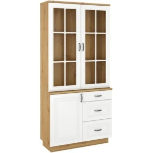 Vitrina FAJA . Vitrina FAJA je eleganten kos pohištva,ki popestri vaš prostor s svojo eleganco in prefinjenostjo. Primerna je za vsak prostor, tako za dnevno