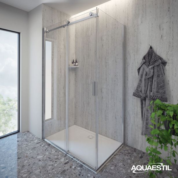 vrata-aquaestil-artego-d-160-d-srebrni-profil-prozorno-steklo-3544307-1 VRATA AQUAESTIL ARTEGO D 160 D SREBRNI PROFIL PROZORNO STEKLO - slika 4