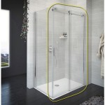 VRATA AQUAESTIL ARTEGO D 160 D SREBRNI PROFIL PROZORNO STEKLO