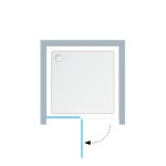 VRATA KOLPA SAN TV/S 100/K-L ATLAS H=200 SILVER PR. PROZORNO ST. - slika 4