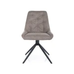 Vrtljivi stol TAILOR . Vrtljivi stol TAILOR je narejen iz blaga, ki je na voljo v več barvah. Podnožje je iz kovine v črni mat barvi. Stol je vrtljiv za 180