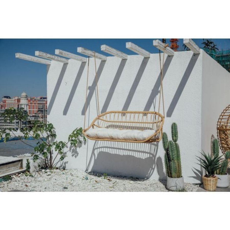VRTNA GUGALNICA MQ VISEČI VRTNA STOL 141.5X65X58 CM - slika 4