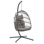 VRTNA GUGALNICA VISEČI STOL SIMPLE POLNO ZLOŽLJIV SISTEM - slika 9