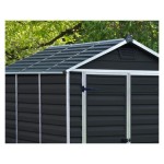 VRTNA HIŠKA PALRAM SKYLIGHT TIP 6X8 TEMNO SIVA - slika 15