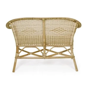 Vrtna klop 2P INES . Vrtna klop 2P INES ima okvir iz ratana. Priporočljivo je da se ne izpostavlja neposredno na sonce ali slabo vreme. Material: - Ratan