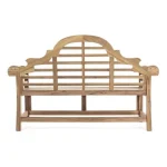 Vrtna klop VERADERO je narejena iz tikovega lesa. Material: - Tikov les Barva: - Natur Dimenzije: širina: 150cm globina: 63cm višina: 104cm višina: 451cm