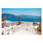 Vrtna mizica ETIENNE D70 antracit je narejena iz jekla z mat zaključkom. Material: - Jeklo Barva: - Antracit Dimenzije: širina: Ø70cm višina: 72hcm