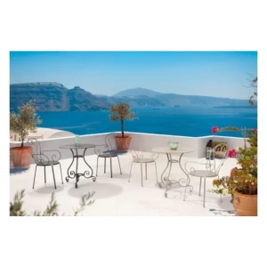 Vrtna mizica ETIENNE D70 antracit . Vrtna mizica ETIENNE D70 antracit je narejena iz jekla z mat zaključkom. Material: - Jeklo Barva: - Antracit Dimenzije: