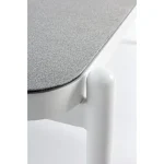 Vrtna mizica FLORENCIA 120X75 WG20 bela . Vrtna mizica FLORENCIA 120X75 WG20 bela ima aluminjasti okvir, prašno barvan (poliester) ter stekleno ploščo.