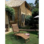 Vrtni ležalnik STEAMER NOEMI je narejen iz lesa in ima oljno oblogo. Naslonjalo si lahko nastavite na tri različne položaje. Material: - Les Barva: -