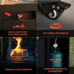 VRTNI PLINSKI KAMIN PLANIKA FARO - slika 9