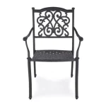 Vrtni stol C-BR IVREA antracit . Vrtni stol IVREA antracit je kvaliteten kovinski stol. Odlično se bo podal zaa vašo teraso. Material: - Kovina Barva: -