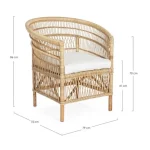 Vrtni stol C-C JOSEFINA je nepogrešljiv del terase. Izberite udoben stol C-C JOSEFINA , ki vam bo nudil mehko in udobno površino za sedenje. Vrtni stol C-C