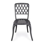 Vrtni stol FAENZA antracit . Vrtni stol FAENZA antracit je narejen iz aluminija. Je preprost a hkrati eleganten vrtni stol, ki je odličen kos pohištva za