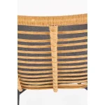 Vrtni stol INDY 1 . Vrtni stol INDY 1 je narejen iz umetnega ratana in kovine. Prilega se vrtni mizi INDY. Dimenzije: širina: 69cm globina: 58cm višina: