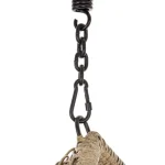 Vrtni viseči gugalnik AMIRANTES TO natur ima strukturo iz jekla, prepleteno iz sintetičnih vlaken. Ima neodstranljive blazine iz poliestrskih tkanin ter