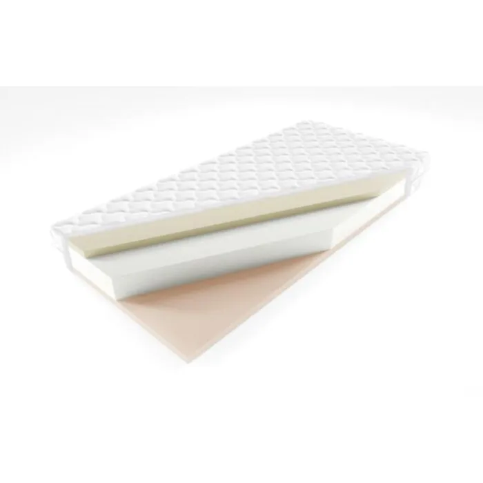 Vzmetnica BONI Vzmetnica BONI . Vzmetnica BONI je dvostranska, penasta ter mehka. Vzmetnica je obložena s 3 cm debelo peno VISCO na eni strani ter 3 cm visoko elastično HR