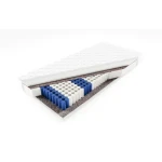 Vzmetnica HANI . Vzmetnica HANI je izdelana iz žepkastih vzmeti, ima 7 con trdote, obojestransko je prevlečena z 2 cm debelo poliuretansko peno. Spada pod