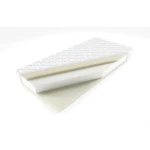 Vzmetnica MAXI . Vzmetnica MAXI je obložena s 3 cm debelo VISCO na eni strani in 3 cm debelo latex peno na drugi strani, vmes pa je 8 cm visoka pena. Prevleka