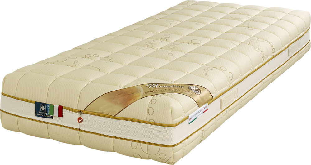 Vzmetnica PHISYOTECH Top Italijanskega proizvajalca vzmetnic, je narejena iz Viscofoama Waterlily debeline 7,5 cm, newlattexa puro debeline 7,5 cm in