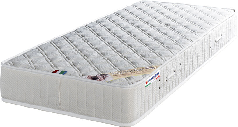 Vzmetnica polilateks Italijanskega proizvajalca vzmetnic, je narejena iz 100% Polilattexa debeline 16 cm. Prevleka vzmetnice je iz kvalitetnega bombaža in