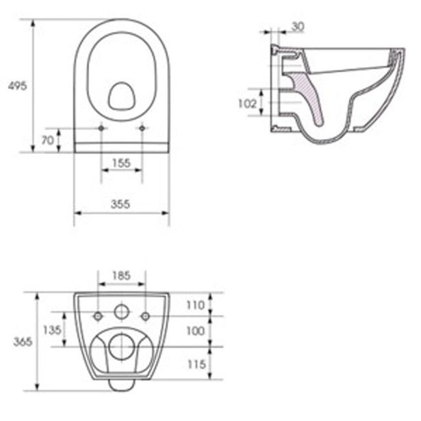wc-skoljka-viseca-opoczno-zen-36x50-viseca-cleanon-brez-roba-2863817-2 WC ŠKOLJKA, VISEČA OPOCZNO ZEN 36X50 VISEČA CLEANON BREZ ROBA - slika 6
