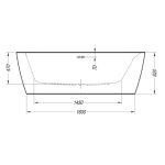 WELLNESS KAD MASAŽNA KOLPA SAN ADAM&EVA-FS 190X120/O ZRAČNA MASAŽA - slika 7