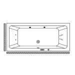 WELLNESS KAD MASAŽNA KOLPA SAN ELEKTRA 190X90/O ELITE MASAŽA OBLOGA+ MIKROŠOBE - slika 5