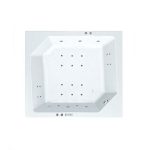 WELLNESS KAD MASAŽNA KOLPA SAN SAMSON 180X160 Z MASAŽO VODNI IN ZRAČNI SISTEM - slika 5