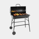 ŽAR NA OGLJE VONHAUS CHARCOAL BARREL BBQ OBLIKA SODČKA - slika 17