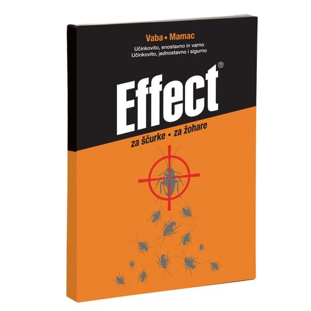 ZAŠČITA PRED INSEKTI EFFECT VABA ZA ŠČURKE ZAŠČITA PRED INSEKTI EFFECT VABA ZA ŠČURKE
