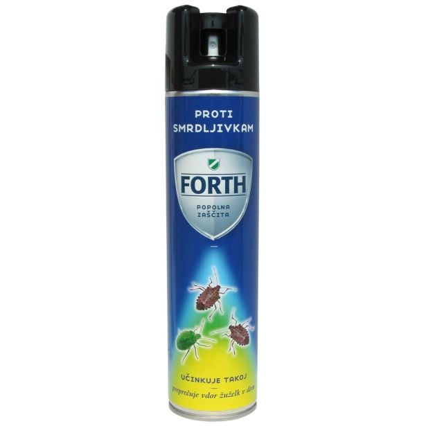 ZAŠČITA PRED INSEKTI FORTH SPRAY PROTI SMRDLJIVKAM 400 ML ZAŠČITA PRED INSEKTI FORTH SPRAY PROTI SMRDLJIVKAM 400 ML