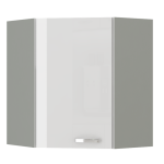 Zgornja kotna omara ELITE 60x60G . Kuhinjo ELITE je možno naročiti v kompletu (kuhinjski bloki ELITE) ali pa po posameznih elementih po vaši izbiri. Zgornja