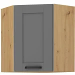 Zgornja kotna omara LIMA 60/60G 71V . Kuhinjo LIMA je možno naročiti v kompletu (Kuhinjski bloki LIMA) ali pa po posameznih elementih po vaši izbiri.