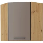 Zgornja kotna omara OMIA 60/60G . Kuhinjo OMIA je možno naročiti v kompletu (Kuhinjski bloki OMIA) ali pa po posameznih elementih po vaši izbiri. Zgornja