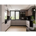 Kuhinjo SILVA je možno naročiti v kompletu (Kuhinjski bloki SILVA) ali pa po posameznih elementih po vaši izbiri. Zgornja kotna omara SILVA 60 x 60G je