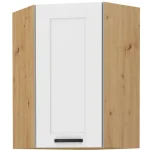 Zgornja kotna omara VANESA 60/60G 90V . Kuhinjo VANESA je možno naročiti v kompletu (Kuhinjski bloki VANESA) ali pa po posameznih elementih po vaši izbiri.