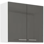 Zgornja omara ELZA 80G . Kuhinjo ELZA je možno naročiti v kompletu (kuhinjski bloki ELZA) ali pa po posameznih elementih po vaši izbiri. Zgornja omara ELZA