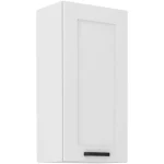 Kuhinjo LIJA je možno naročiti v kompletu (Kuhinjski bloki LIJA) ali pa po posameznih elementih po vaši izbiri. Zgornja omara LIJA 45G 90V je sestavljena iz