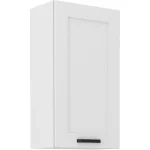 Kuhinjo LIJA je možno naročiti v kompletu (Kuhinjski bloki LIJA) ali pa po posameznih elementih po vaši izbiri. Zgornja omara LIJA 50G 90V je sestavljena iz